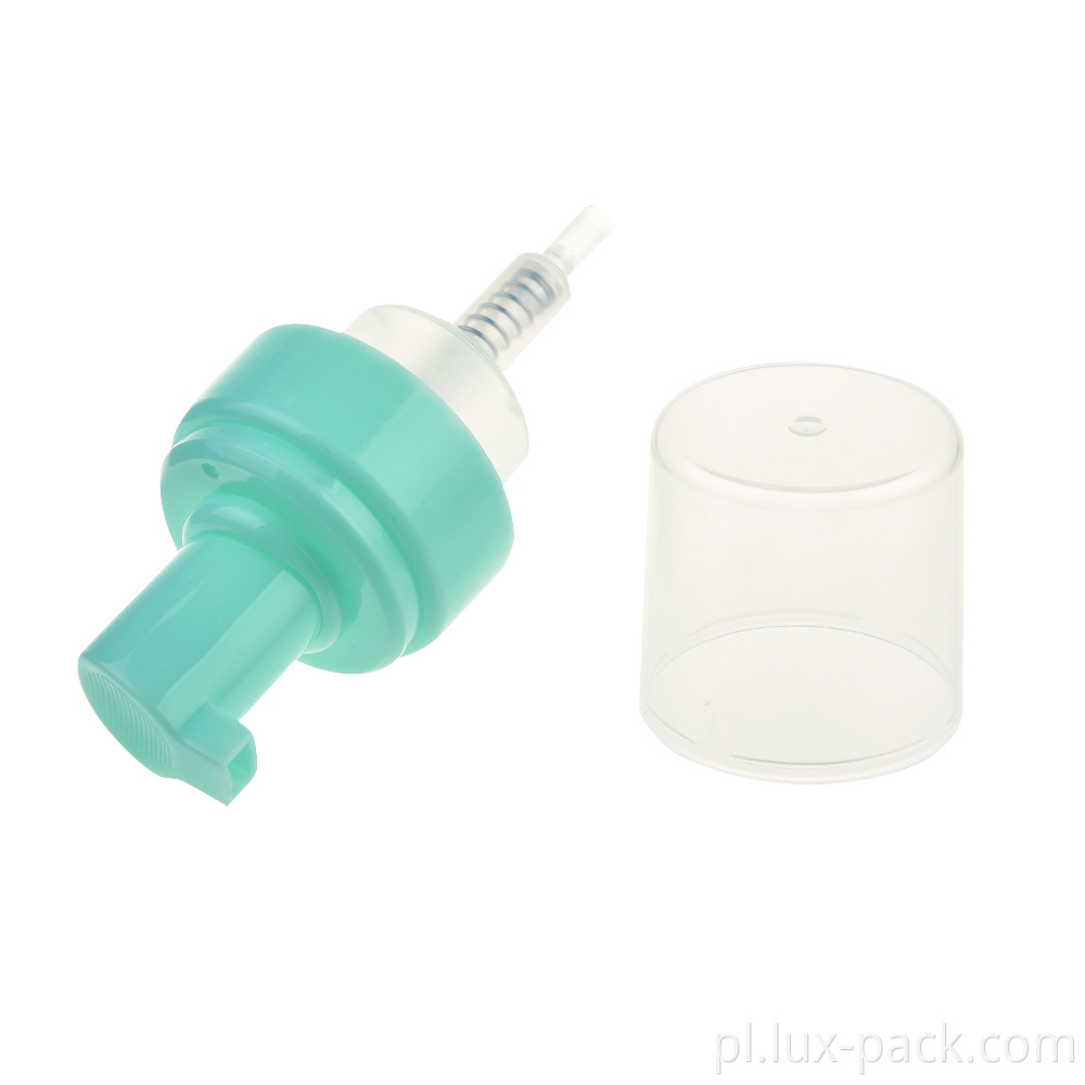 Szklana pompa mydła z pompą cieczy